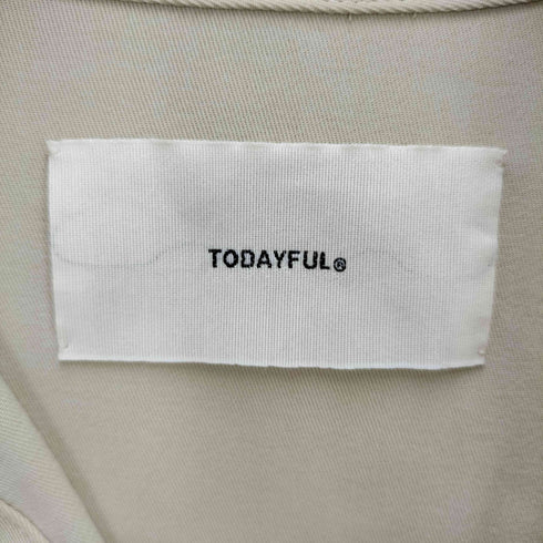 トゥデイフル TODAYFUL 22AW Standcollar Twiil Shirts スタンドカラー ツイル シャツ レディース FREE