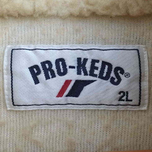 プロケッズ PRO-Keds ジップアップ ボア フリース ジャケット メンズ 2L