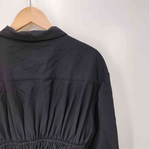 ステュディオス STUDIOUS 23AW Gathered Waist Shirt ギャザーウエストシャツ レディース FREE