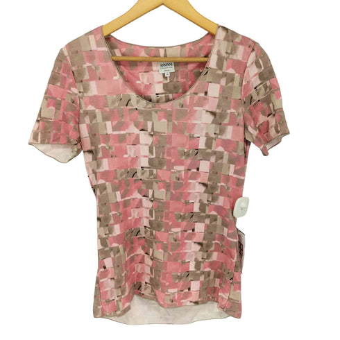 アルマーニコレツィオーニ ARMANI COLLEZIONI 総柄 デザインカットソー レディース 40