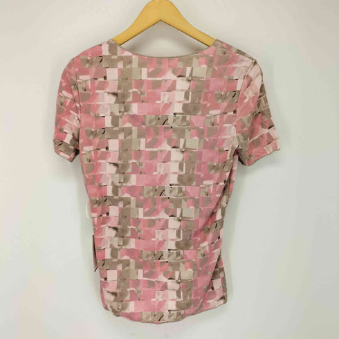 アルマーニコレツィオーニ ARMANI COLLEZIONI 総柄 デザインカットソー レディース 40