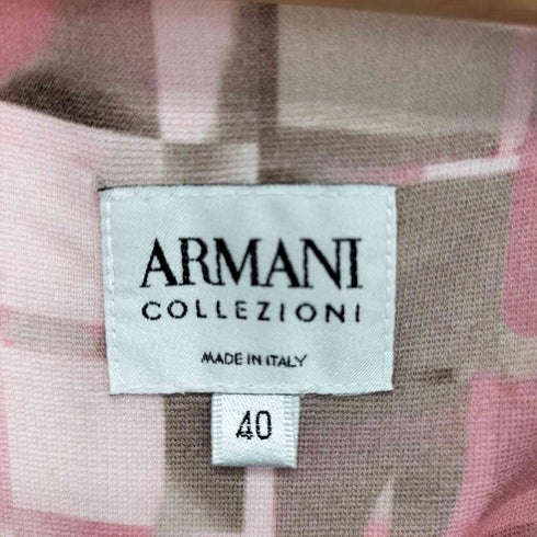 アルマーニコレツィオーニ ARMANI COLLEZIONI 総柄 デザインカットソー レディース 40
