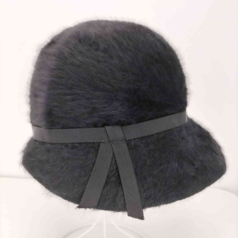 カンゴール KANGOL 旧タグ イングランド製 リボン ファー バケットハット レディース