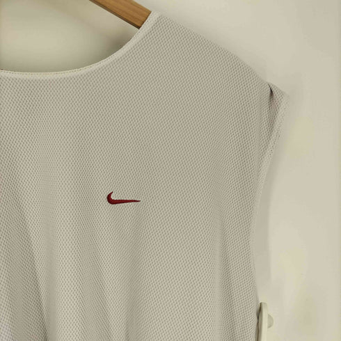 ナイキ NIKE 00S グレータグ スウッシュ ロゴ 刺繍 リバーシブル ノースリーブ トップス ビブス メンズ import:XXL