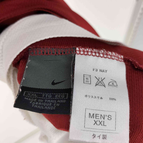ナイキ NIKE 00S グレータグ スウッシュ ロゴ 刺繍 リバーシブル ノースリーブ トップス ビブス メンズ import:XXL