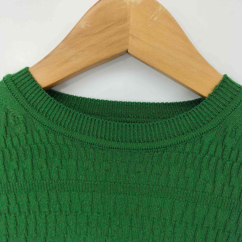 マメクロゴウチ Mame Kurogouchi 22SS Geometric Ribbed Knitted Top レディース JPN:2