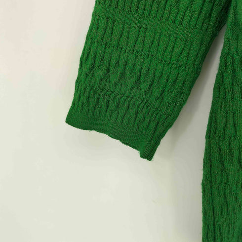 マメクロゴウチ Mame Kurogouchi 22SS Geometric Ribbed Knitted Top レディース JPN:2