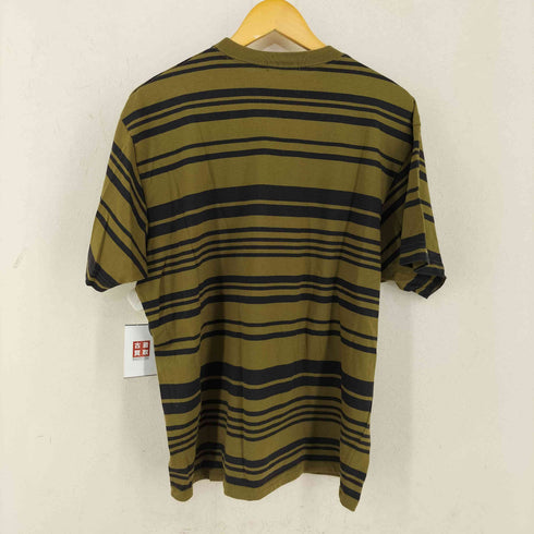 ステューシー Stussy USA製 黒タグ OLD BORDER PATTERNE T-SHIRTS メンズ