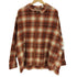 リーバイス Levis RELAXED 赤タブ オンブレチェック ジップアップ シャツ ジャケット メンズ import:L