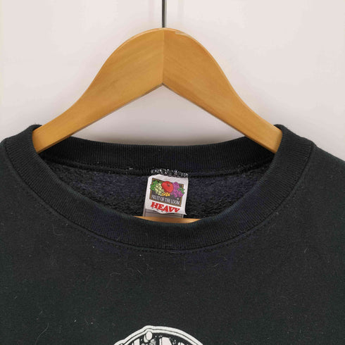 フルーツオブザルーム FRUIT OF THE LOOM DOWN BEAT MAGAZINE VINYL FREAK スウェット 裏起毛 メンズ import:XL
