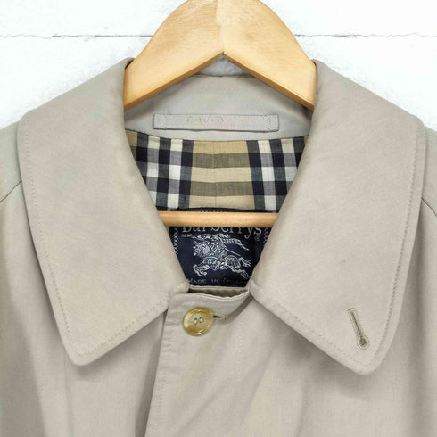 バーバリーズ BURBERRYS MADE IN ENGLAND 裏地ノヴァチェックステンカラーコート メンズ