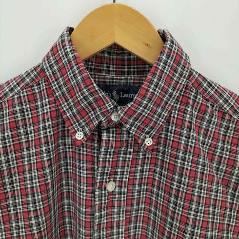 ラルフローレン RALPH LAUREN BLAKE スモールポニー刺繍 半袖BDチェックシャツ メンズ import:S