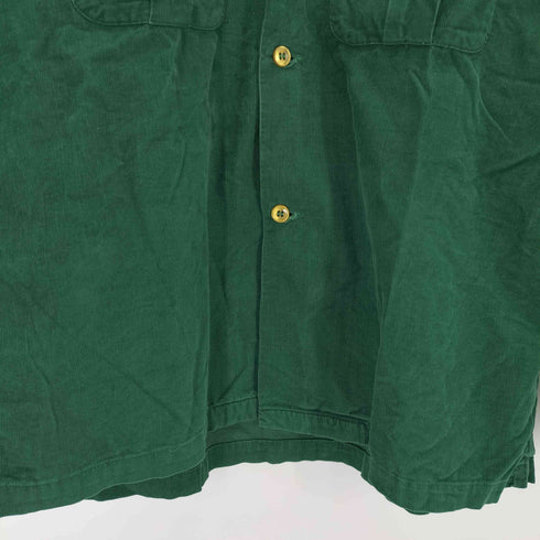 シアーズ Sears 50-60S オープンカラーコーデュロイシャツ メンズ import:M