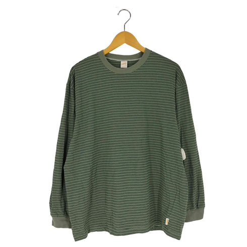 スポーツウエア Sportswear ボーダー ロングスリーブTシャツ メンズ import:L