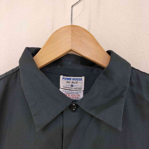 モンゴメリーワード MONTGOMERY WARD POWR HOUSE 両ポケット半袖シャツ メンズ import:L