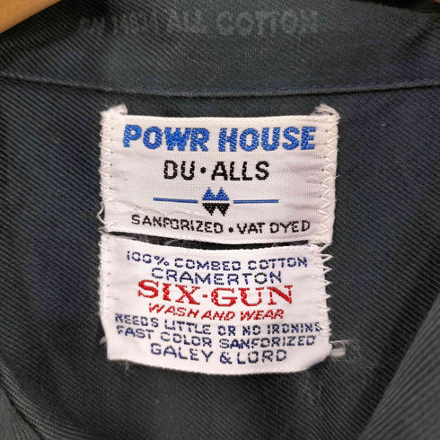 モンゴメリーワード MONTGOMERY WARD POWR HOUSE 両ポケット半袖シャツ メンズ import:L