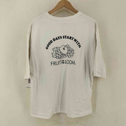 フルーツオブザルーム FRUIT OF THE LOOM フロントロゴTシャツ メンズ import:L