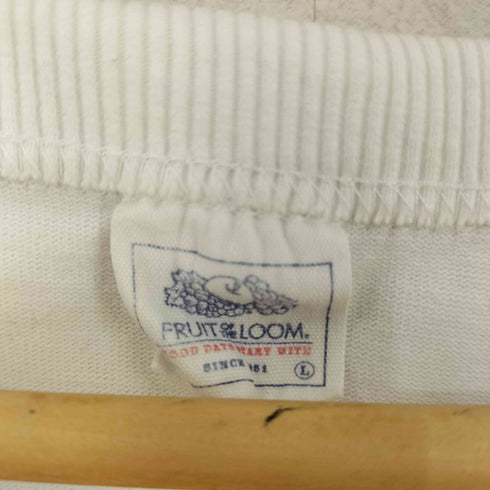 フルーツオブザルーム FRUIT OF THE LOOM フロントロゴTシャツ メンズ import:L