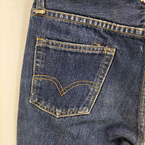 リーバイス Levis 70s USA製 ビッグE SCOVILLジップ スナップボタン デニムパンツ レディース 25×30