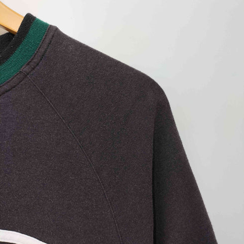 アディダス adidas 90s~00s パフォーマンスロゴ スリーラインデザイン切替S/S Tシャツ メンズ XL