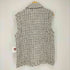 ザラ ZARA 金釦 ツイード ジレ ベスト レディース import:S