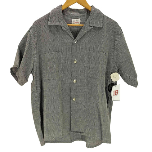 idlewhile Custom Casuals 50S ダブルポケットオープンカラーシャツ メンズ import:L