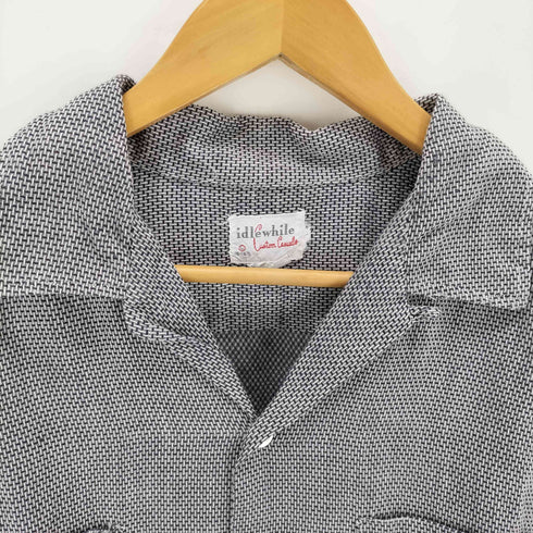 idlewhile Custom Casuals 50S ダブルポケットオープンカラーシャツ メンズ import:L