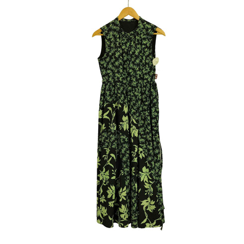 リリーブラウン Lily Brown 23ss ポリ 花柄 プリントノースリーブ フローラル ワンピース レディース ONE SIZE