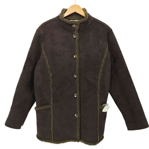 エルエルビーン L.L.Bean 裏地ボア ムートン ショート コート ジャケット レディース import:L