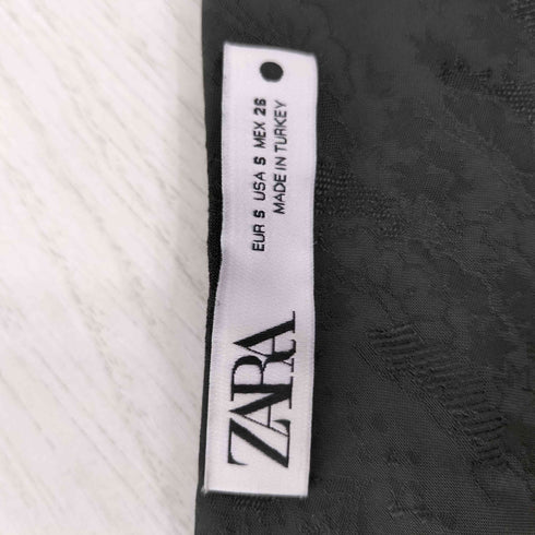 ザラ ZARA ジャガード キャミワンピース レディース import:S