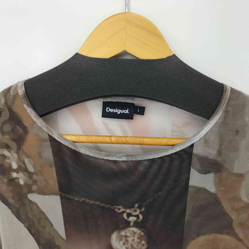デシグアル Desigual 24SS CARSON Tシャツ ロングスリーブ レディース import:L