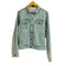 アメリカンアパレル AMERICAN APPAREL USA製 アイスウォッシュ デニムジャケット Gジャン メンズ import:S