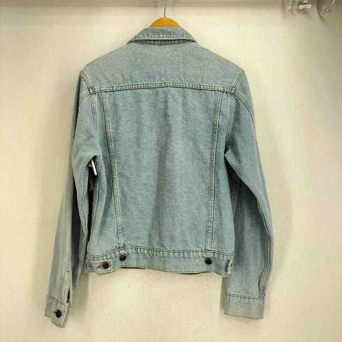 アメリカンアパレル AMERICAN APPAREL USA製 アイスウォッシュ デニムジャケット Gジャン メンズ import:S