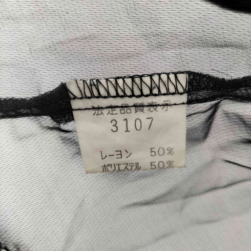 L/S フロントデザインシャツ レディース
