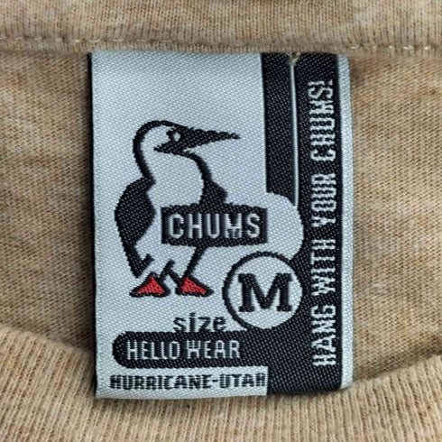 チャムス CHUMS アップルパイ プリント Tシャツ メンズ import:M