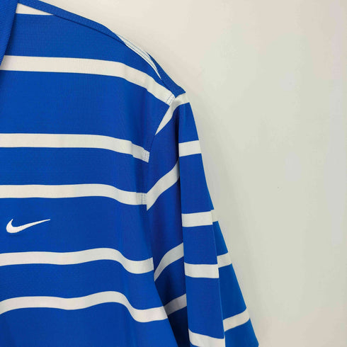ナイキゴルフ NIKE GOLF DRI-FIT ボーダーポロシャツ メンズ import:XL
