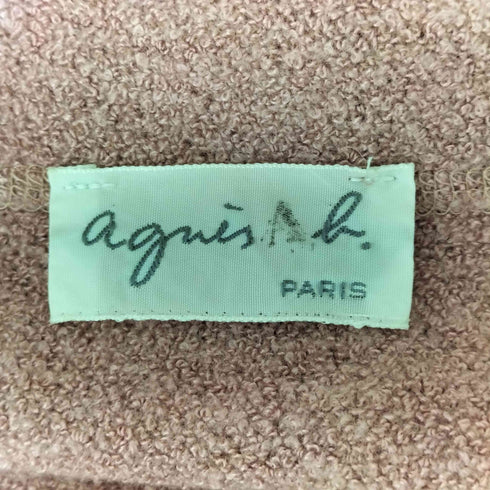 アニエスベー agnes b. ボートネック パイルカットソー レディース