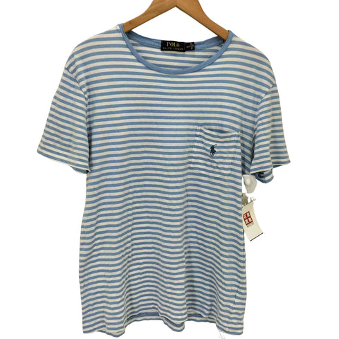 ポロラルフローレン POLO RALPH LAUREN ポニー 刺繍 ポケット S/S クルーネック Tシャツ メンズ import:S