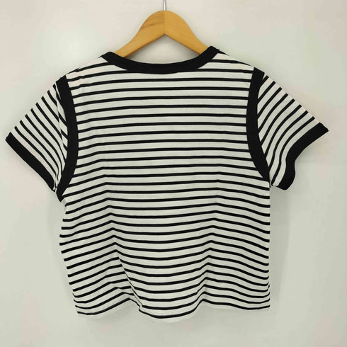 ミズイロインド mizuiro ind BD bicolor half slv レディース
