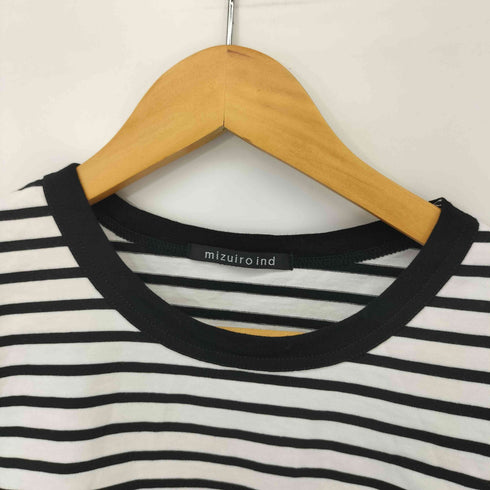 ミズイロインド mizuiro ind BD bicolor half slv レディース