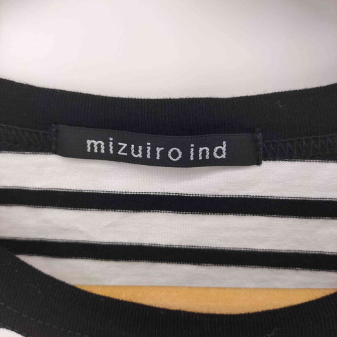 ミズイロインド mizuiro ind BD bicolor half slv レディース