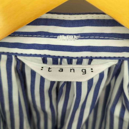 TANG 23S/S ストライプ柄ブラウス レディース