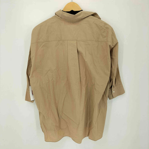 ビューティーアンドユースユナイテッドアローズ BEAUTY & YOUTH UNITED ARROWS BY コットンタイプライタースキッパー7分袖シャツ レディース