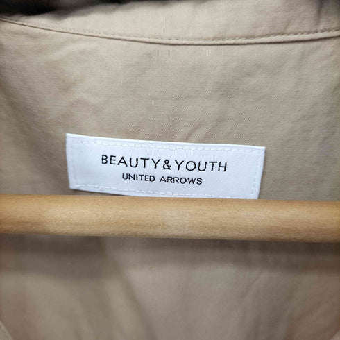 ビューティーアンドユースユナイテッドアローズ BEAUTY & YOUTH UNITED ARROWS BY コットンタイプライタースキッパー7分袖シャツ レディース