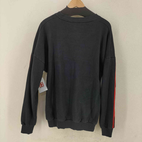 アディダス adidas 17AW ロゴ刺繍クルーネックスウェット メンズ import:M