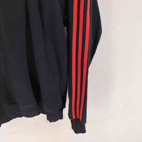 アディダス adidas 17AW ロゴ刺繍クルーネックスウェット メンズ import:M