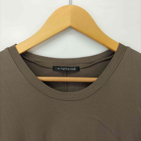 ミズイロインド mizuiro ind 半袖 Tシャツワンピース レディース