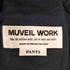 ミュベール ワーク MUVEIL WORK ノータック ワイドストレート チノパン レディース 38