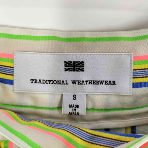 トラディショナルウェザーウェア Traditional Weatherwear VOLUME SK マルチカラー タック スカート レディース S