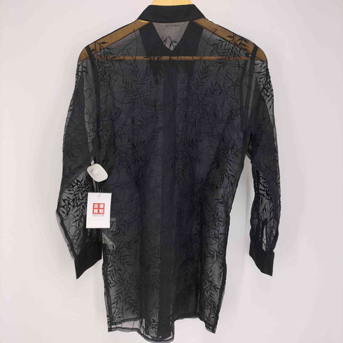 madame livera シルク100 シアーシャツ レディース L
